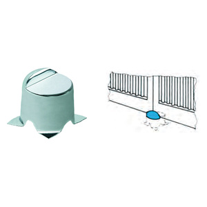 Fermaporta per Porte a Battente Art.170 in Acciaio Zincato - Product Image 1