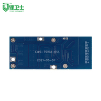 Carte de protection PCB pour chargeur de batterie LWS 7S 15A Lithium-Ion 18650 BMS Lifepo4 pour pack de batteries