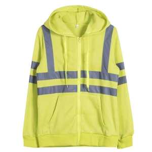 Sudaderas de Seguridad Reflectantes de Alta Visibilidad 2025, Ropa de Trabajo para Hombre, Ropa de Trabajo de Construcción, Ropa de Trabajo Reflectante, Sudaderas de Trabajo de Manga Larga - Product Image 1