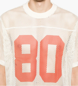 เสื้อฟุตบอลทรงบ็อกซี่สำหรับผู้ชาย คุณภาพพรีเมียม น้ำหนักเบา ผลิตจากผ้าตาข่าย พิมพ์โลโก้ตามสั่ง ทรงไหล่ตก สไตล์สตรีทแวร์ พร้อมบริการ OEM - Product Image 6