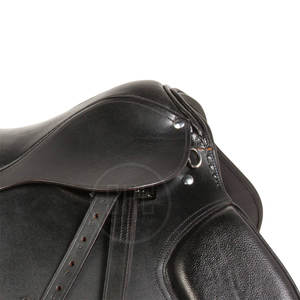 Selle de cheval équestre en cuir de vachette de qualité supérieure pour chevaux en stock - Product Image 6