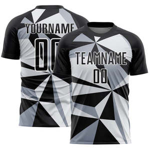 Maillot de football professionnel sur mesure, service OEM, uniforme de football léger, séchage rapide, respirant, 100% polyester, clubs - Product Image 1