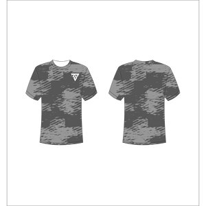 Camiseta de Manga Corta para Hombre con Estampado de Lunares, Cuello Redondo, Corte Regular, Informal, Transpirable, Tejida, Trackstar OEM, Marca Privada TSI-G05-P0723 - Product Image 2