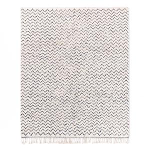 Alfombra de Lana de Nueva Zelanda de Pelo Largo, Tejida a Mano en Marruecos, para Interiores de Lujo, Última Tendencia - Product Image 5