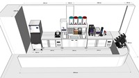 KEIFU Nouveau Kit Complet de Machines pour Salon de Thé Boba – Équipement Commercial Haute Performance, Facile à Utiliser, 12L Électrique 110V, Garantie 1 An