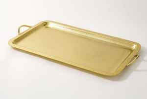 Bandeja de chocolate de metal Premium con acabado moderno y material duradero diseñado para hoteles, cafeterías y decoración de eventos - Product Image 5