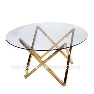 Table basse décorative en métal noir, ensemble de meubles de salon pour hôtel - Product Image 6