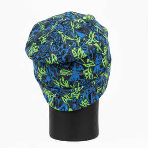 Gorro de mujer 320 GSM tejido acrílico grueso ajuste elástico suave multicolor azul verde logotipo personalizado bordado jacquard gorro - Product Image 5