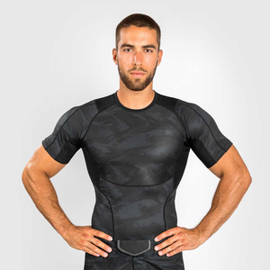 Personalizado Hombres Rash Guard para hombres Bjj Rash Guard Manga corta Rash Guard Alta calidad - Product Image 5