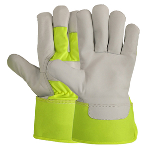 Heavy Duty Cowhide Leather Thermal Eco-Friendly Building Site Safety <b>Gloves</b> Winter Industrial Mechanic Use-Durable <b>Touchscreen</b> - Product Image 2
