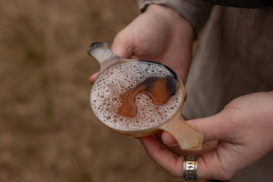 ชามเสิร์ฟตกแต่งทำจากเขาควายขัดเงา เป็นมิตรกับสิ่งแวดล้อม ขายดี โดย Crescent Crafts - Product Image 5