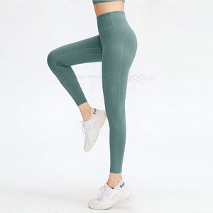 Mallas blancas de malla para mujer, pantalones de Yoga para gimnasio, venta al por mayor - Product Image 3