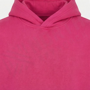 Sweat à capuche premium pour homme, coupe ample, style streetwear, 350 GSM, 100% coton épais, couleur unie personnalisable, style hip-hop - Product Image 4