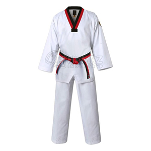 เครื่องแบบเทควันโดแบบ2025น้ำหนักเบาผ้าคอตตอน100% แบบสั่งทำแห้งเร็วกำหนดสีโลโก้ได้ตามต้องการ - Product Image 1