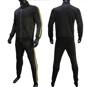 ชุดกีฬาลำลองสำหรับผู้ชาย, ใหม่2025ชุดกีฬาฟุตบอลขนแกะรักษาความอบอุ่นมีซิปไซส์ใหญ่เสื้อวอร์มประดับพลอยเทียมกางเกงมีฮู้ดสำหรับฤดูหนาว - Product Image 5