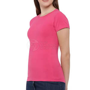 Meilleur t-shirt personnalisé de haute qualité femmes t-shirt en coton blanc/surdimensionné été femmes t-shirts 100% coton - Product Image 2