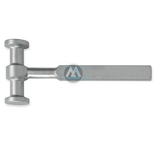 Instrumento Ortopédico de Martillo de 24 cm con Mango de Silicona, Cabeza de 9 Pulgadas, Tamaño 38 x 32 mm, Instrumento Quirúrgico de Acero Inoxidable para Huesos - Product Image 4