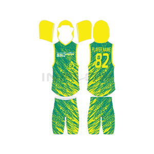 New 100% Polyester Material 7v7 Flag American Football Uniform Custom Design Sublimated Sleeveless Quick Dry Breathable - Product Image 3