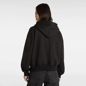 Sweat à capuche surdimensionné personnalisé de haute qualité décontracté 280gsm polaire hiver sérigraphie Streetwear Hip Hop femmes - Product Image 3