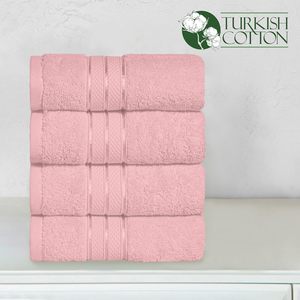 Custom 100% Turkish Cotton 4-Piece <b>Bath</b> <b>Set</b> Quick-Dry Soft Woven Face Hand <b>Towels</b> Eco-Friendly Home Bathroom Shower Gift <b>Towel</b> - Product Image 3