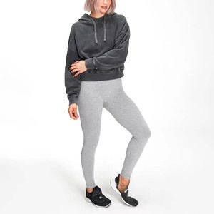 Sudadera con Capucha para Mujer, Estilo Casual, Ecológica, de Poliéster/Algodón, Lavado Ácido, de Alta Calidad, Tendencia 2025, Superventas - Product Image 6