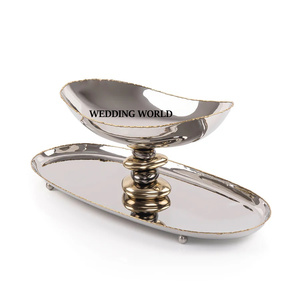 Decorative Metal <b>Chocolate</b> Tray Premium Quality Handmade <b>Chocolate</b> Platter Classic Stylish New Metal <b>Chocolate</b> Tray - Product Image 2