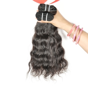 Extensions de cheveux humains indiens Remy non traités, double trame, 100 % naturels, couleur naturelle, ondulations profondes, qualité supérieure, 100 g - Product Image 5