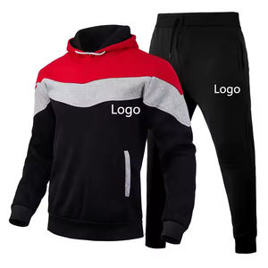 Men's High Quality Custom Logo Fitness Jogger Winter Tracksuit Private Logo Breathable Comfortable Winter Sports Tracksuits - Product Image 3