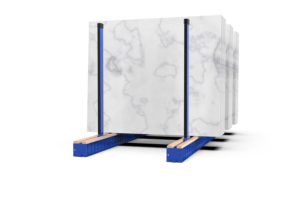 Buena calidad Showroom Warehouse Factory Steel Granite Display Slab Rack 2700kg - Product Image 3