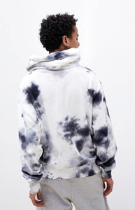 Sweat à capuche pour hommes Tie-Dye vierge de haute qualité sweats à capuche en coton hommes Logo personnalisé Streetwear pull ensemble de sweat à capuche Tie Dye - Product Image 2