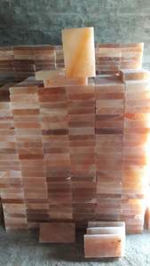 แผ่นเกลือ Himalayan 14 "x 8" x 2 "กระเบื้องเกลือแกะสลักสไตล์เลิฟสำหรับบาร์บีคิวเสิร์ฟทำอาหารโคมไฟเกลืองานฝีมือตามธรรมชาติ - Product Image 6