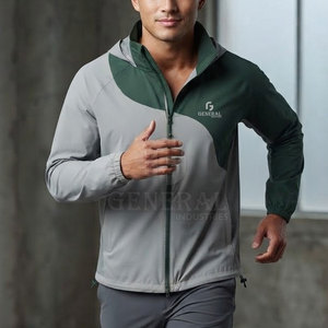 Lightweight Breathable Eco-Friendly Windbreaker <b>Jacket</b> Hood Zipper Front Perfect Outdoor Sports Running <b>Cycling</b> Hiking Trips - Product Image 3