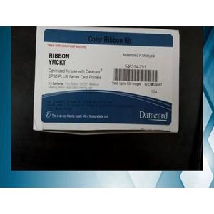 ริบบิ้น Datacard SP30 Plus แบบเต็มแผ่น รุ่น 546314-701 YMCKT ริบบิ้นสีสำหรับเครื่องพิมพ์บัตร - Product Image 1
