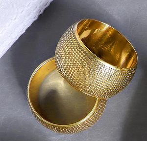 Brass Alloy Napkin <b>Ring</b> Exclusive <b>Indian</b> Christmas Table Decor for Wedding Parties Enhances Dining Ambiance - Product Image 6
