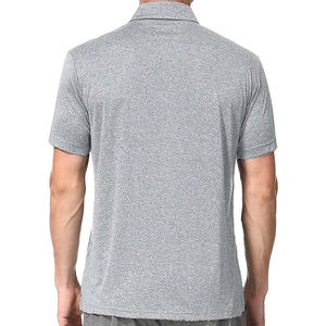 Vente en gros de polos respirants pour hommes de la meilleure qualité pour l'été T-shirt polo en tricot à manches courtes en coton mélangé avec design personnalisé - Product Image 4