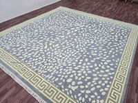 Haute vente 8x10 noué à la main turc persan Oushak tapis ensembles abstrait coureur pour salon zone Design maison tapis tapis