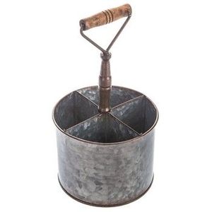 Porte-couverts de vaisselle au design classique porte-couverts galvanisé de la meilleure qualité support de rangement des couverts à 3 sections au meilleur prix - Product Image 4