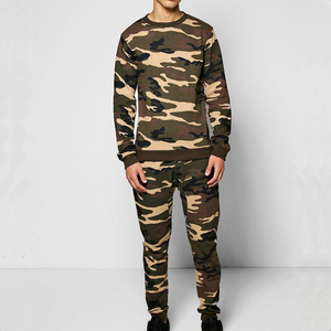 Survêtements en molleton à manches longues en tissu de camouflage 100% original de qualité super fantastique pour hommes pour l'automne - Product Image 2