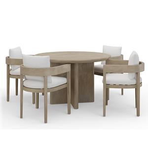 Ensemble de jardin contemporain en bois massif Lux - Résistant aux intempéries - Product Image 1