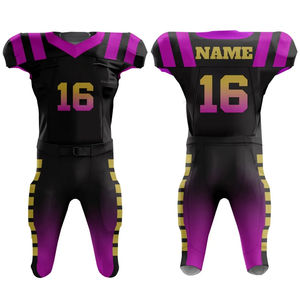 Uniforme de football américain pour hommes Confortable et respirant Meilleure qualité dans le style le plus récent pour les sports d'équipe - Product Image 2