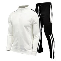 Ensembles de survêtements 2 pièces pour hommes et femmes, ensembles de jogging, vente en gros, été, 100% polyester, logo personnalisé, ensemble de pantalons de sport écologiques 2025