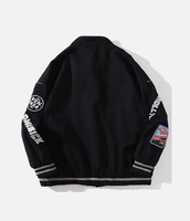 Nouvelle veste de moto en coton réfléchissante avec broderie personnalisée et écusson de logo veste de course Nascar vintage pour hommes fabriquée au Pakistan