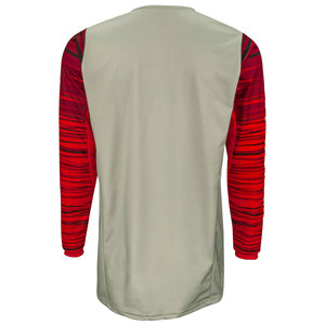 Vêtements de sport 100% polyester Maillots de course Respirant Séchage rapide Maillot confortable Manches longues Maillot de course pour hommes - Product Image 2