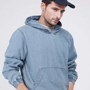 Sudaderas de hombre hechas de tela de algodón 100% lavado ácido - Product Image 5