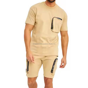 Custom <b>Shorts</b> Set Tracksuits For <b>Men</b> Causal Wear Running Gym Street Wear Tracksuits Acid Washed Sun Fade Custom Tracksuits - Product Image 2