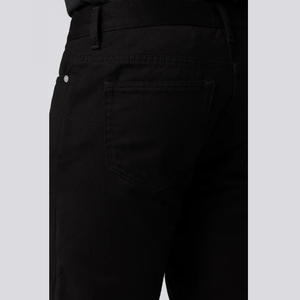 Jean en denim pour homme, design personnalisé, respirant, écologique, taille mi-haute, coupe droite, en coton et élasthanne, décontracté, orienté export - Product Image 5