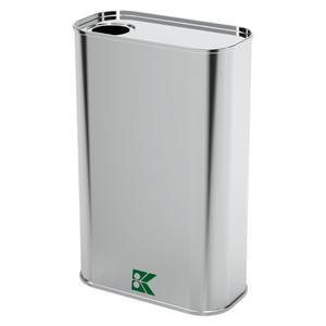 Récipient rectangulaire en métal Conteneur de stockage agricole 58x115x180mm dimensions - Product Image 1