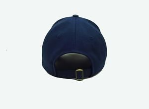 หมวกเบสบอลมีโครงสร้าง6แผงสีกรมปักลายตัวอักษรออกแบบโลโก้ได้ตามต้องการแบบสปอร์ตสินค้ามาใหม่100% - Product Image 5