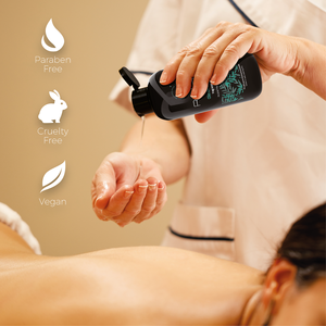 Aceite de masaje de azuleno RELAXPERIENCE 1000ml con aceites de almendra y girasol para el cuidado calmante de la piel - Product Image 3