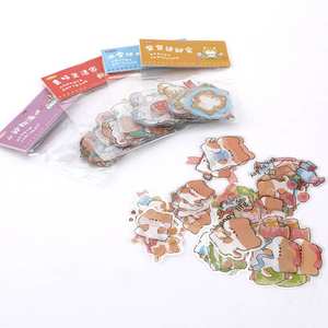 Pegatinas decorativas bonitas para diario, pegatinas decorativas para niños, palo para álbum de recortes, diario, papelería, álbum, pegatinas de animales - Product Image 5